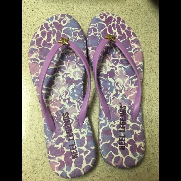 reel legends flip flops